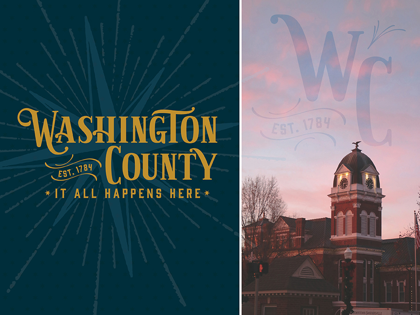 Washington County and all eight of its cities are planning to unveil a distinctive community brand that the Institute of Government developed in collaboration with a local steering committee and the UGA Archway Partnership.